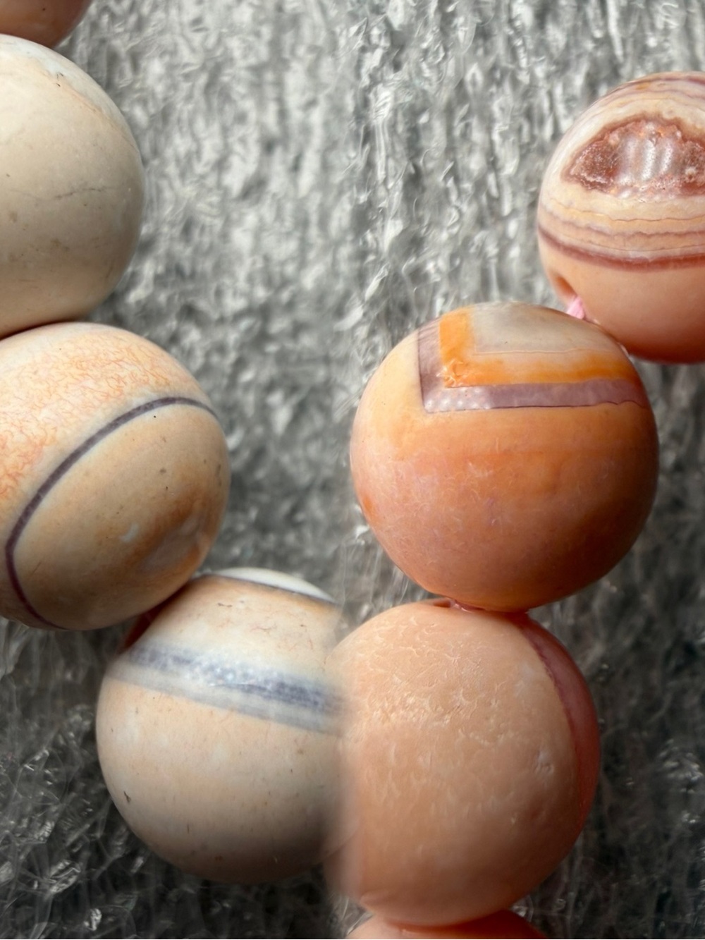 Fun Color Changing 10MM “Medicine” Agate Natural Crystal Bracelet